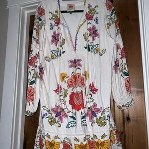 FARM Rio floral insects dress